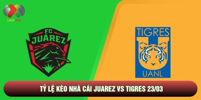 Tỷ lệ kèo nhà cái Juarez vs Tigres 23/03 - Liga MX Clausura